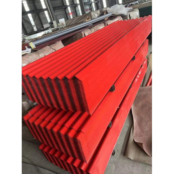 Galvanized Corrugated Panels for Residential Building Width 600-1250mm RoHS Certified