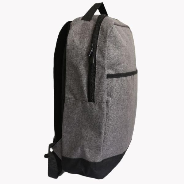 Simple Grey Backpack Computer Bag For Business Travel