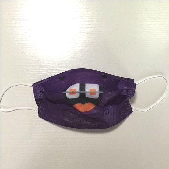 China supplier colorful funny disposable printed non woven surgical medical face mask mouth cover