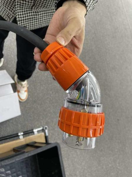 tipo 100-240V - 2 o carregador portátil ajustável do carregador 8/10A Austrália EVSE de EV obstrui dentro