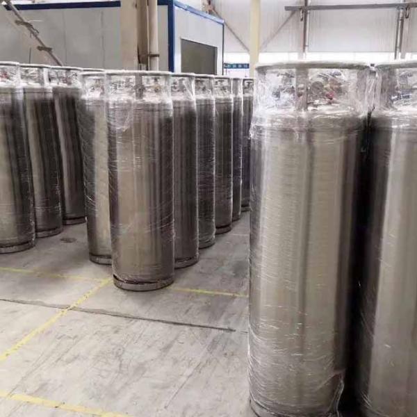 180 Liter Cryogenic Dewar Cylinder Welded Insulated Argon Bottle Liquid Oxygen