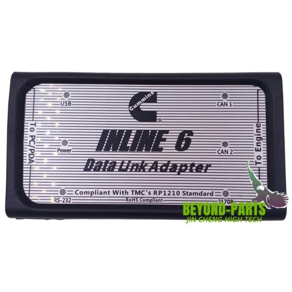 Black Komatsu Diagnostic Tool Scanner Cummins Inline 6 Diagnostic Tool
