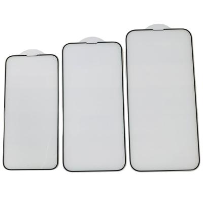 Borda brilhante Dustproof do protetor da tela de Matte Film Tempered Glass Full