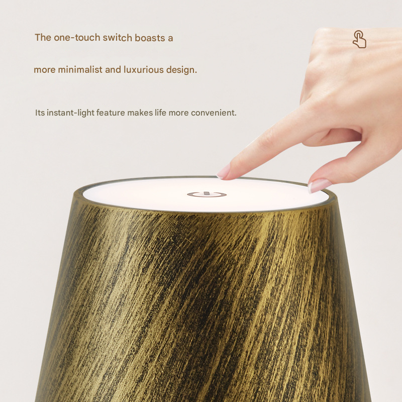 Ambient Touch-Sensitive Three-Color Dimming Bottle Stopper Light, Home Bar & Dining Room Decor