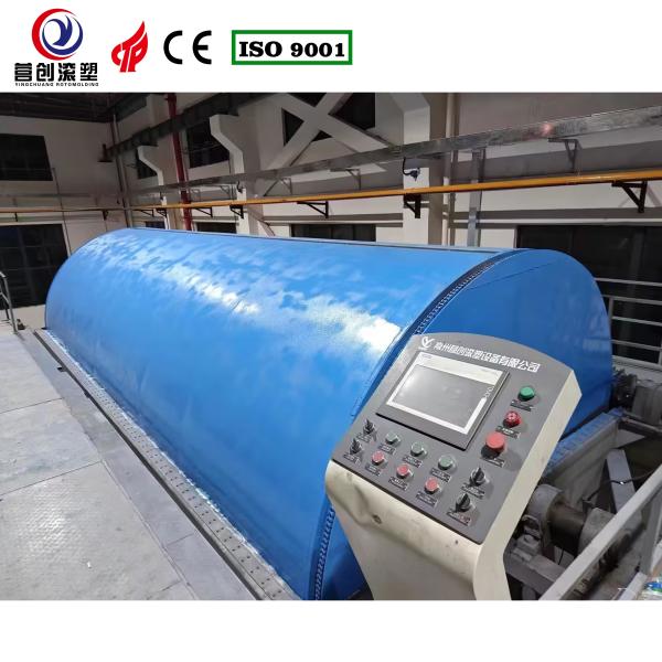 Optimally Precise DELTA PLC Controlled Rock N Roll Rotomoulding Machine