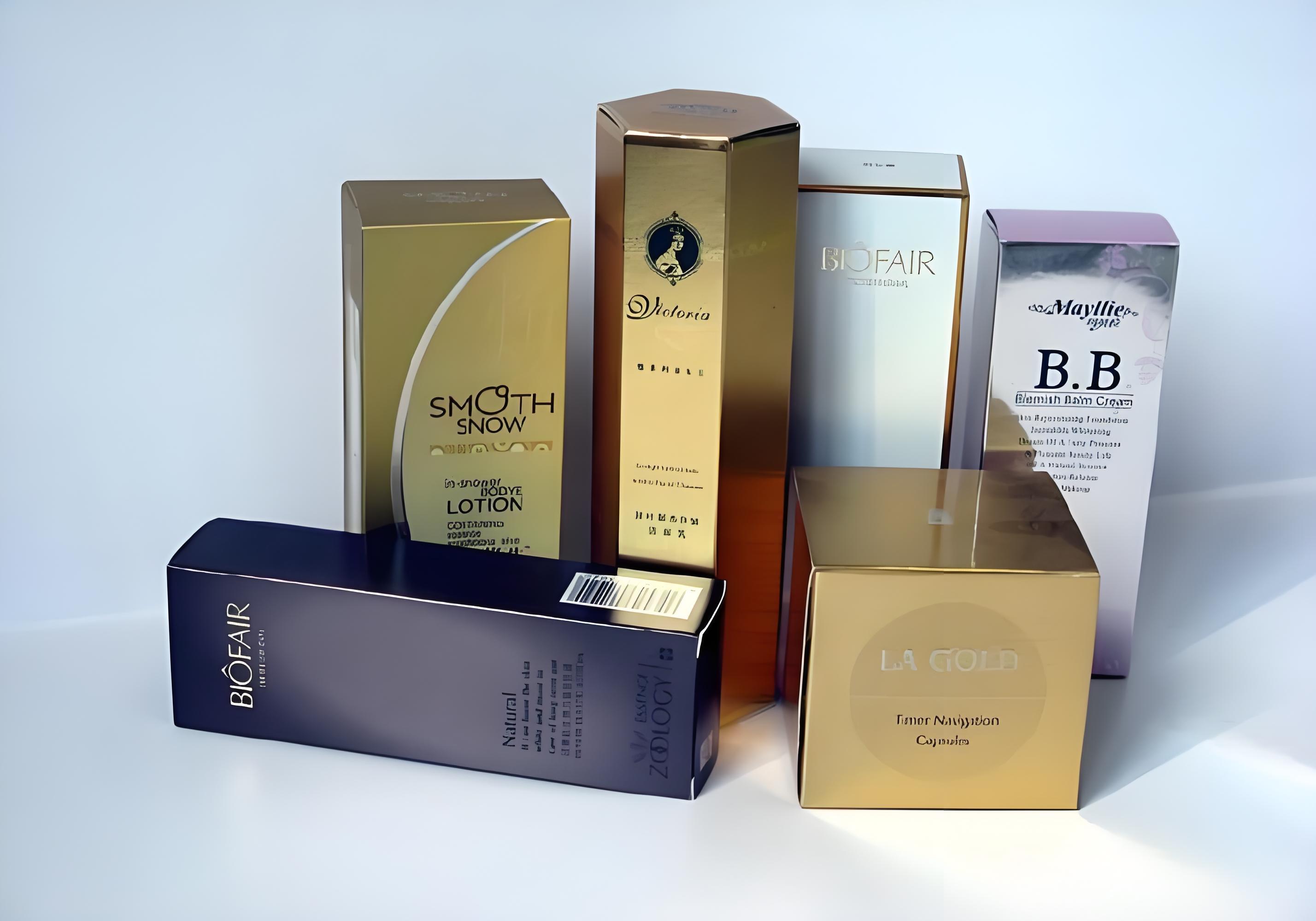 Debossing Cosmetics Paper Box Customized Logo Artwork Printing Soft-touch Lamination Ideal for Cosmetic Packaging Needs