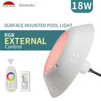 Luzes da piscina do VDE 3000K para o controle externo das associações SMD5050 RGBW do vinil