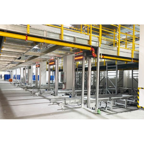 Integrated Logistics Center Pallet Stacker Crane ASRS Automatic Storage And Retrieval System