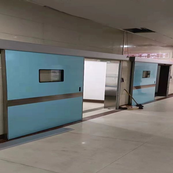 Electric Side Sliding Door Stainless Steel Honeycomb Medical Clean Door