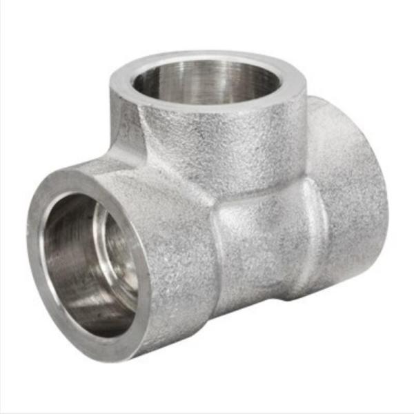 UNS S30400 Sch80 Forged Equal Tee Alloy Steel Pipe Fittings