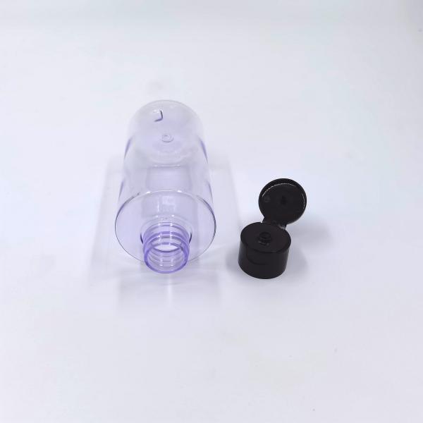 Бутылка 15ml 30ml шампуня ясной пурпурной миниатюры пластиковая с крышкой створки