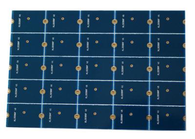 ENIG 1.6mm 6 Layer PCB Board Fabrication Blue FR4 Immersion Gold