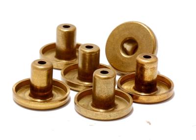 Metal working deep Drawing Process brass Stamping Components Resonance bar for small metal parts