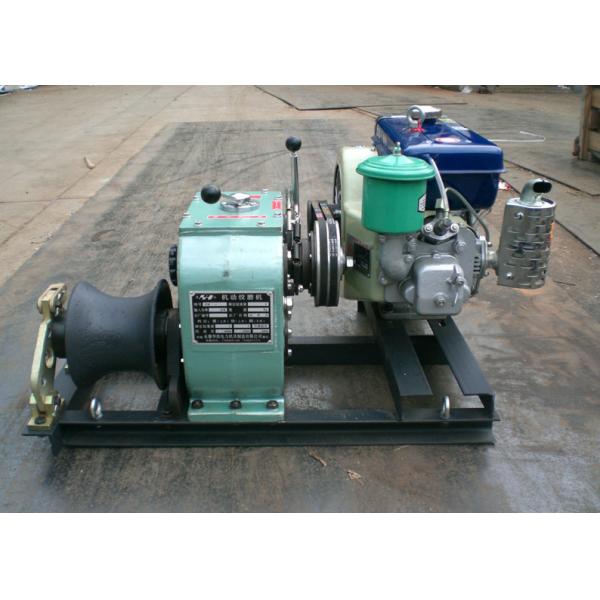 Capstan Cable Winch Puller With Diesel Engine Power Motor 4HP