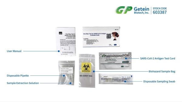 Household Self Use Medical One Step Test Disaposable For Sars-Cov-2 Antigen