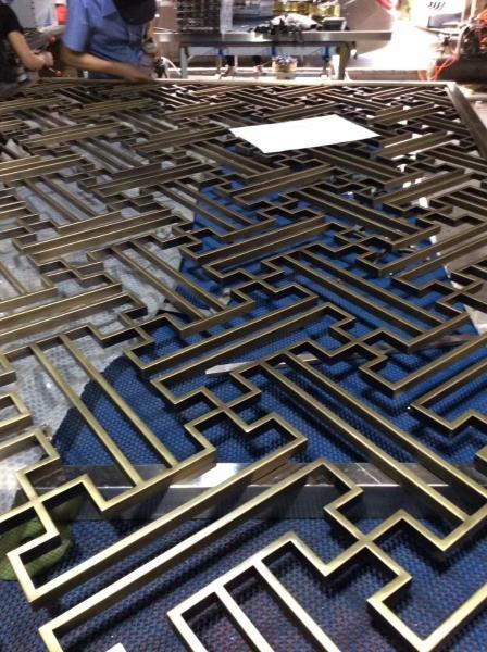 China Architectural Metal Fabrication Metal Work Including Installation site