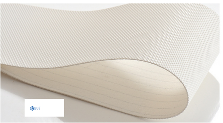 White PU Customized  Conveyor Belt Thickness 1mm 2mm 3mm