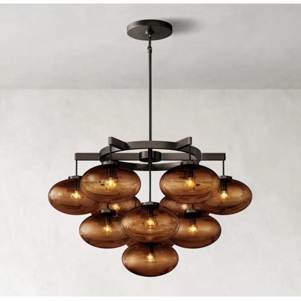 4W E12 светодиодные лампочки Светодиодный стеклянный люстр