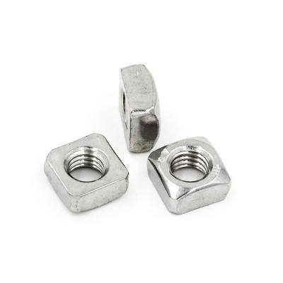 Metric Grade 6.8/8.8/10.9/12.9 Stainless Steel 304 Square Nut with M2.5 M3 M4 M5