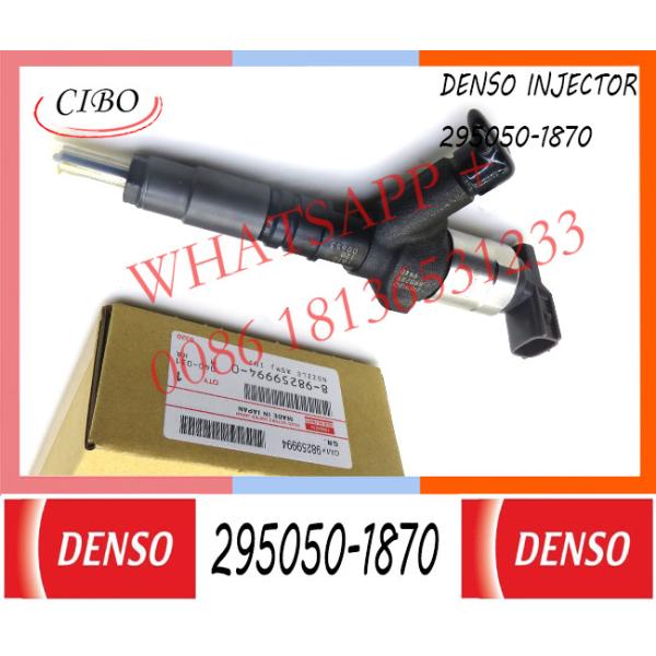 Genuine New Common Rail Injector 295050-1870 8-98259994-0 8982599940 for ISUZU NLR/NMR 4JH1
