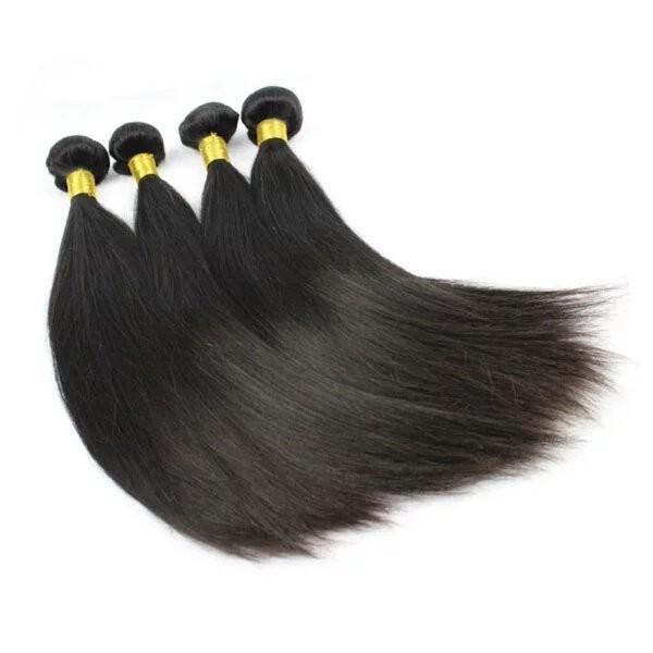 Brazilian virgin hair 100% REMY hair weft/hair weaving/hair bulk,10‘’ 6A hair weaving  color 1#/1B#