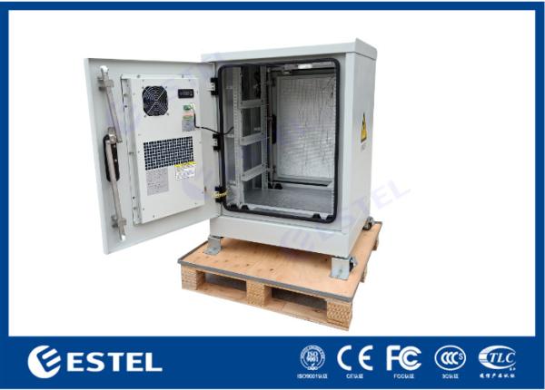 O armário IP65 fixado na parede exterior padrão de 19 polegadas galvanizou o armário de aço do equipamento