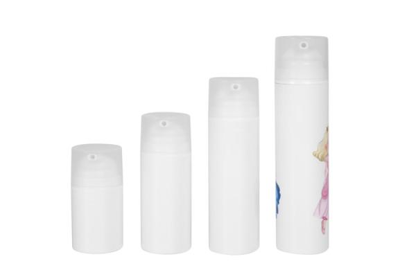 Travel 1 Oz Airless Pump Bottle For Facial Moisturizer Shampoo