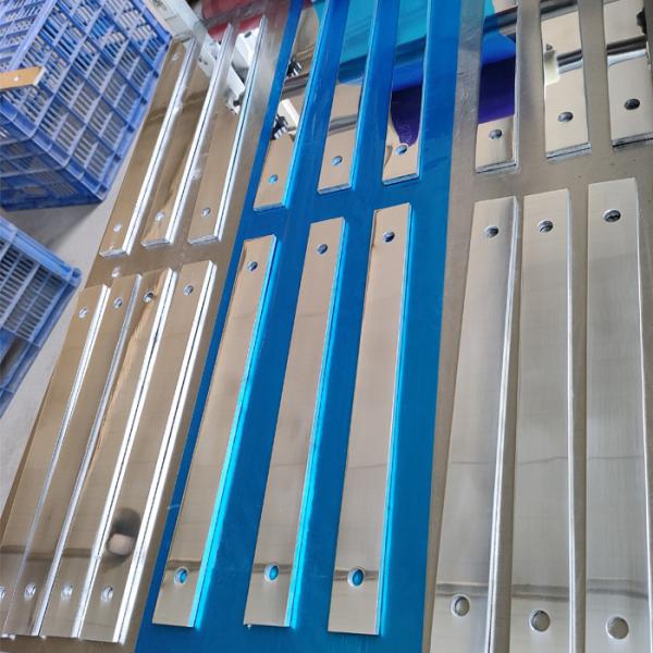 High Pressure Rectangular 8mm Target Plate For Steam Blowing High Strength