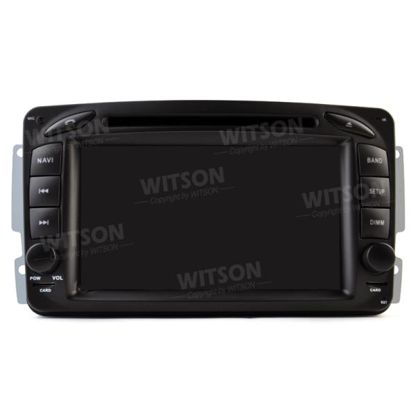 7" экран без палубы DVD для стерео 2003-2005 автомобиля класса W209 CLK W203 Мер