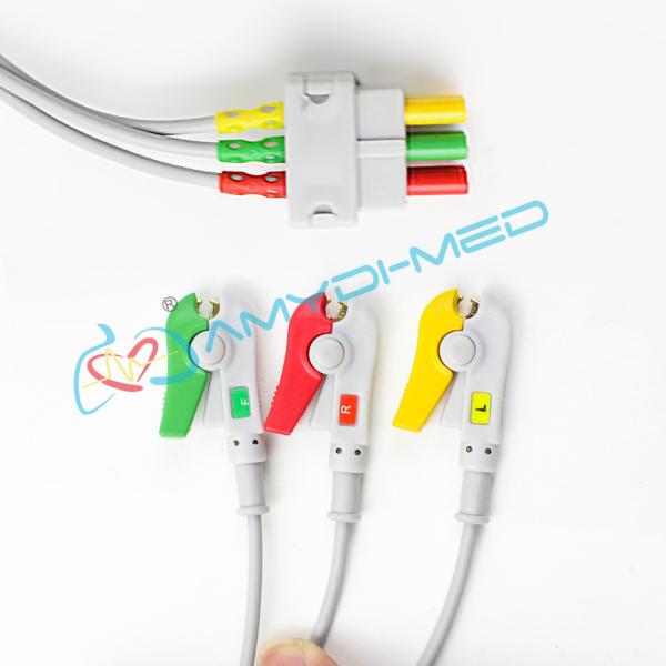 0.9m Ecg Monitor Cable Compatible DATEX-OHMEDA PRO1000 ASP Yoke
