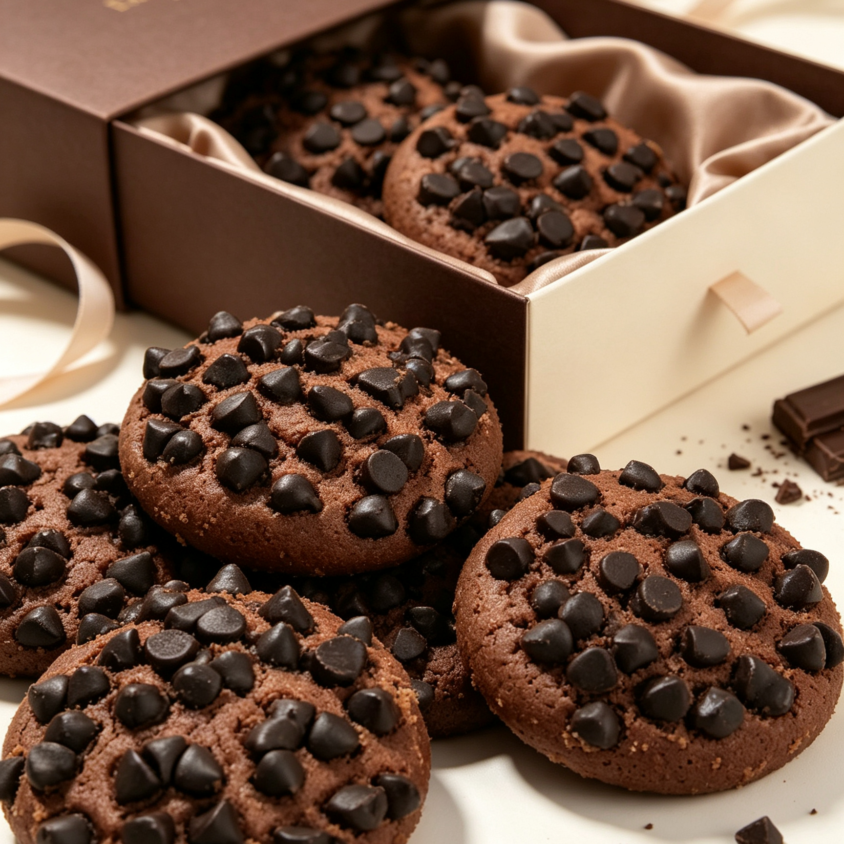 Holiday Gift Snack Chocolate Chip Cookies Mini Casual Snack