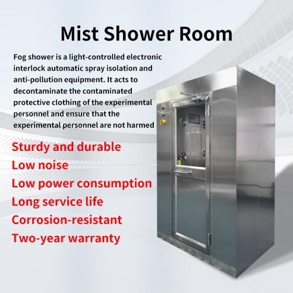 Limpeza e desinfecção de névoa de água Equipamento de sala limpa 350 kg Opções suportadas Personalizado