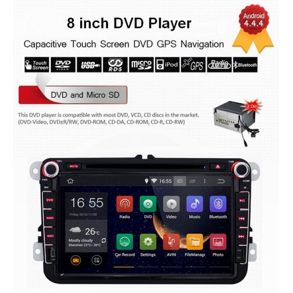 Ouchuangbo Pure Android 4.4 DVD Radio Stereo Bluetooth USB for Volkswagen Golf MK5 /Caddy