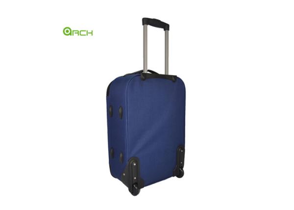 600D Skate Wheels Iron Trolley Soft Sided Luggage