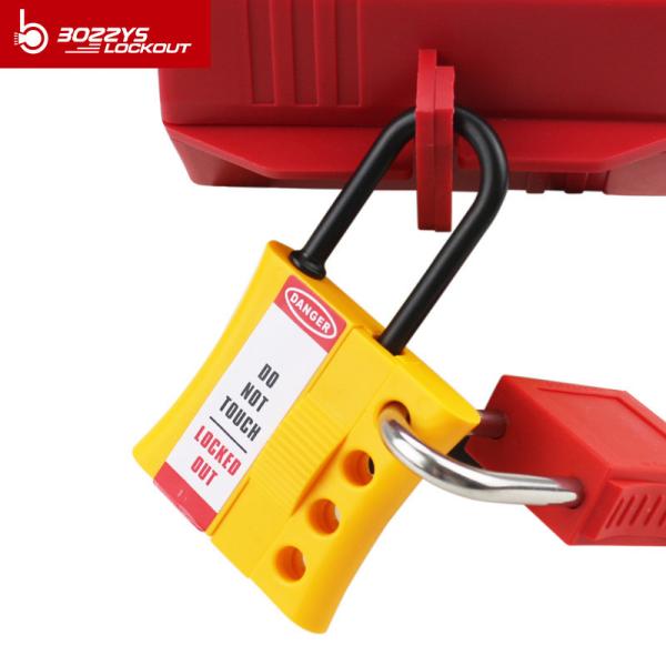 Multifunction Yellow Insulation Nylon Hasp Lockout Wear Resistant