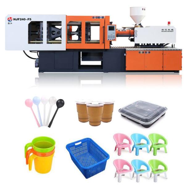 50-4000 G Injection Moulding Machine for Bottle Caps Heating Power 1-50 KW Ejector Stroke 50-300 Mm