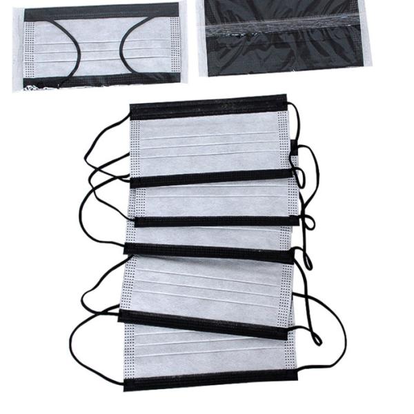 Safe Breathable Disposable Carbon Filter Face Mask Anti Virus 4 Layer Protective Civil Use