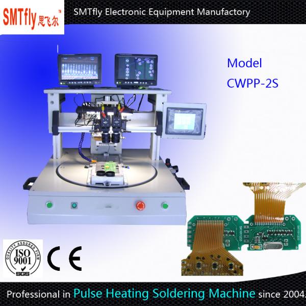 Double Display Pulse Heating Soldering Machine Welding Machine Rotary Table