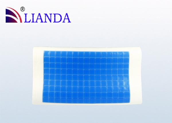 Non - Toxic Stay Cool Pillow , White Cooling Gel Bed Pillow 50D