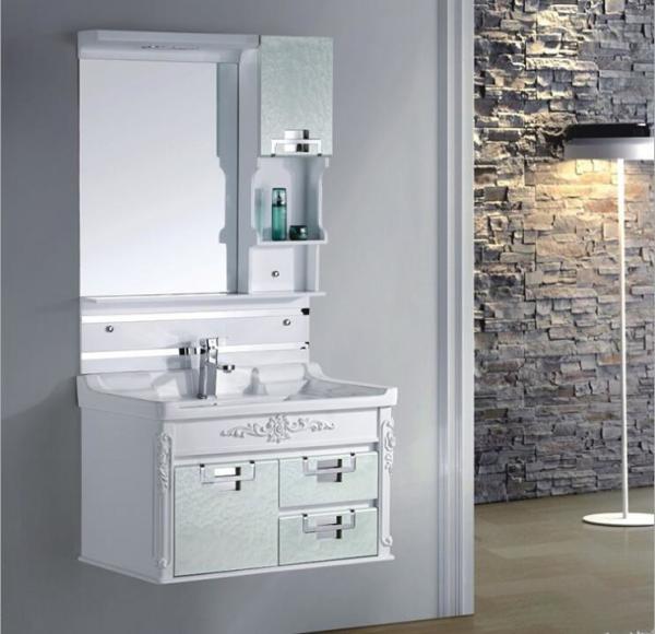 80 X48/cm PVC bathroom cabinet / wall cabinet / hung cabinet / white color for bathroom