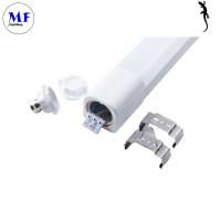 Lâmpadas de exterior LED Tri-Proof Light IP664000K 150lm/W de material de PC ignífugo de alta qualidade