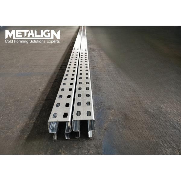 Máquina formadora de rollos vertical de ancho ajustable, resistente y de alta precisión