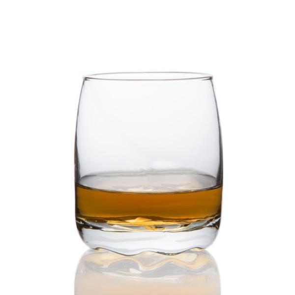 China Factory Heavy Base Traditional Whiskey Glass Custom Glass Whiskey Glass