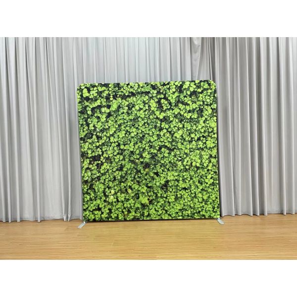 8x8ft Pillowcase Backdrop Two Fabric Covers Only Event Display Graphic Set