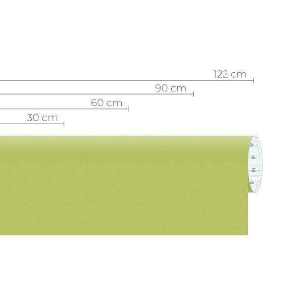 Apple Green Adhesive PVC Furniture Foils For Advertisement Board