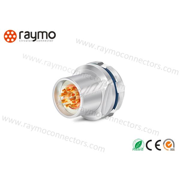 Female Solder Contacts Push Pull Connector 2 Pins 35A Current φ11-φ14