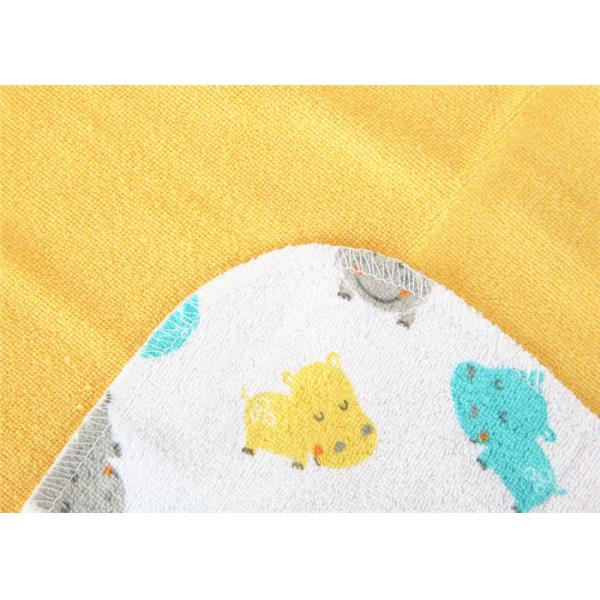 Customized Baby Girl Washcloths , 200GSM Knitted Washcloths For Babies