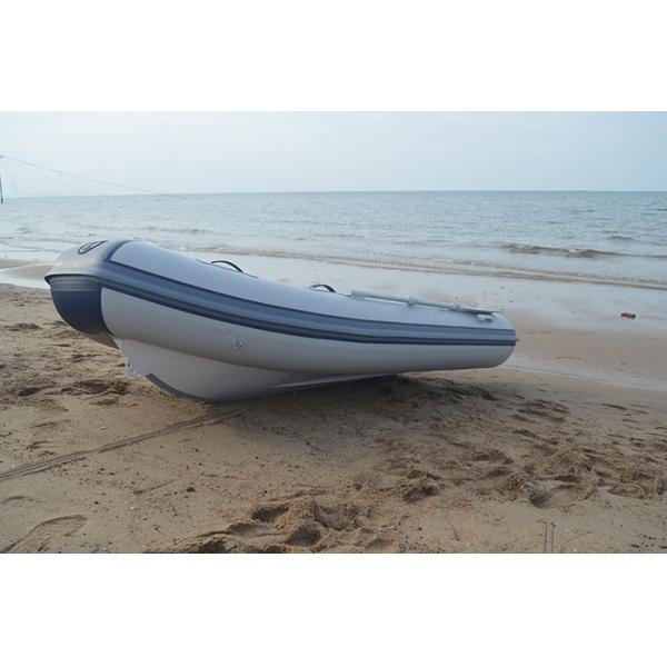 Double layer flat bottom aluminum hull Heytex PVC tube 300cm length