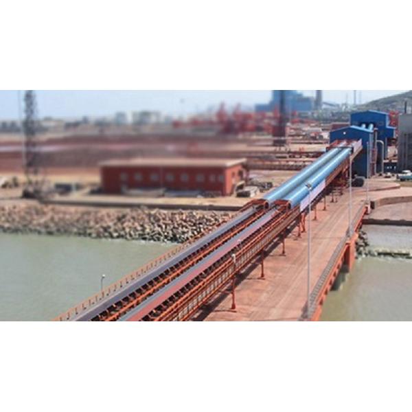 Mobile Belt Conveyor Industrial Conveyor Belts For Short Distance Transportation