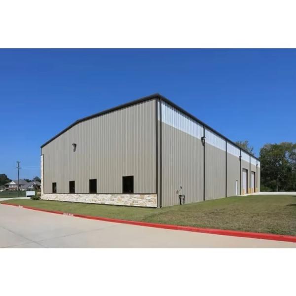 Steel Frame House Customizable Wide Span Design for Industrial Warehouse and House Structure